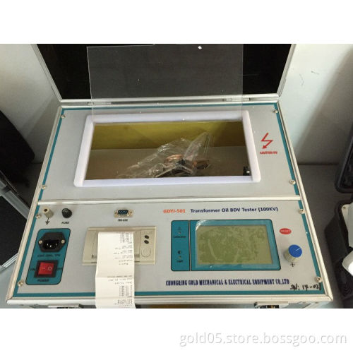 GDYJ-501 Automatic Transformer Oil BDV Dielectric Strength Tester